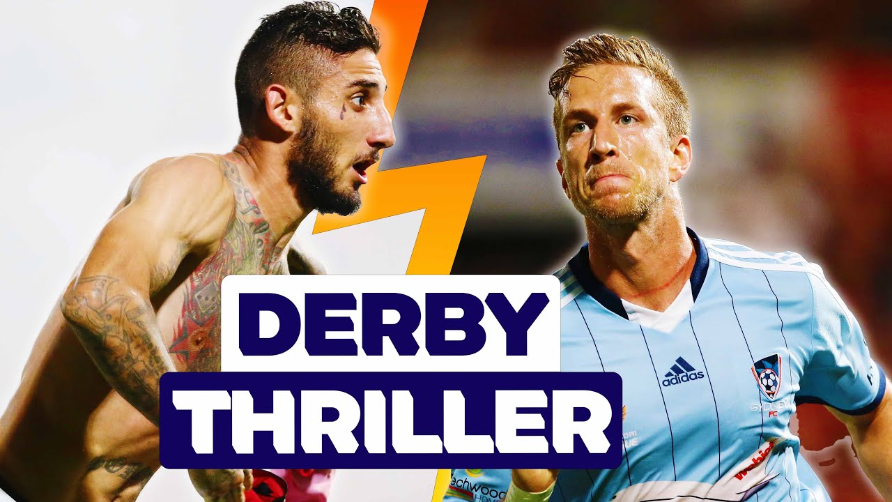 Sydney Derby STUNNER! 💥Wanderers and Sydney FC share SEVEN goals in a 2015 A-League Classic! 🔥⚽