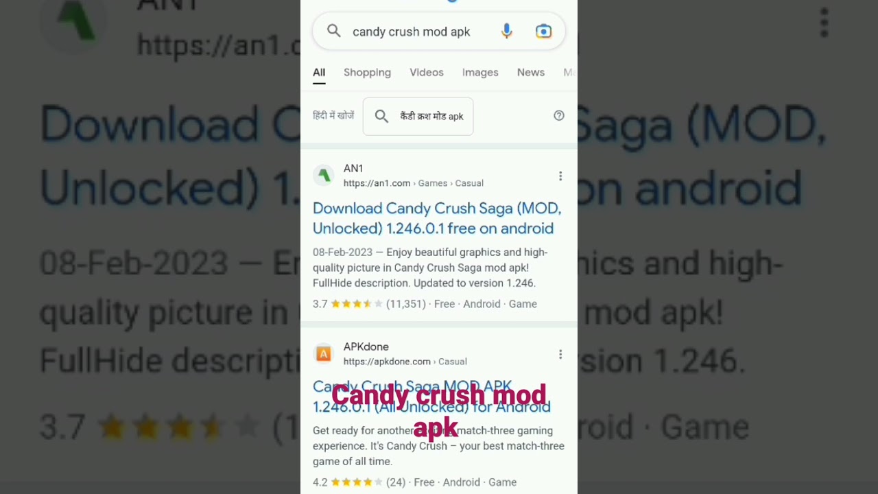 Candy crush mod apk download free