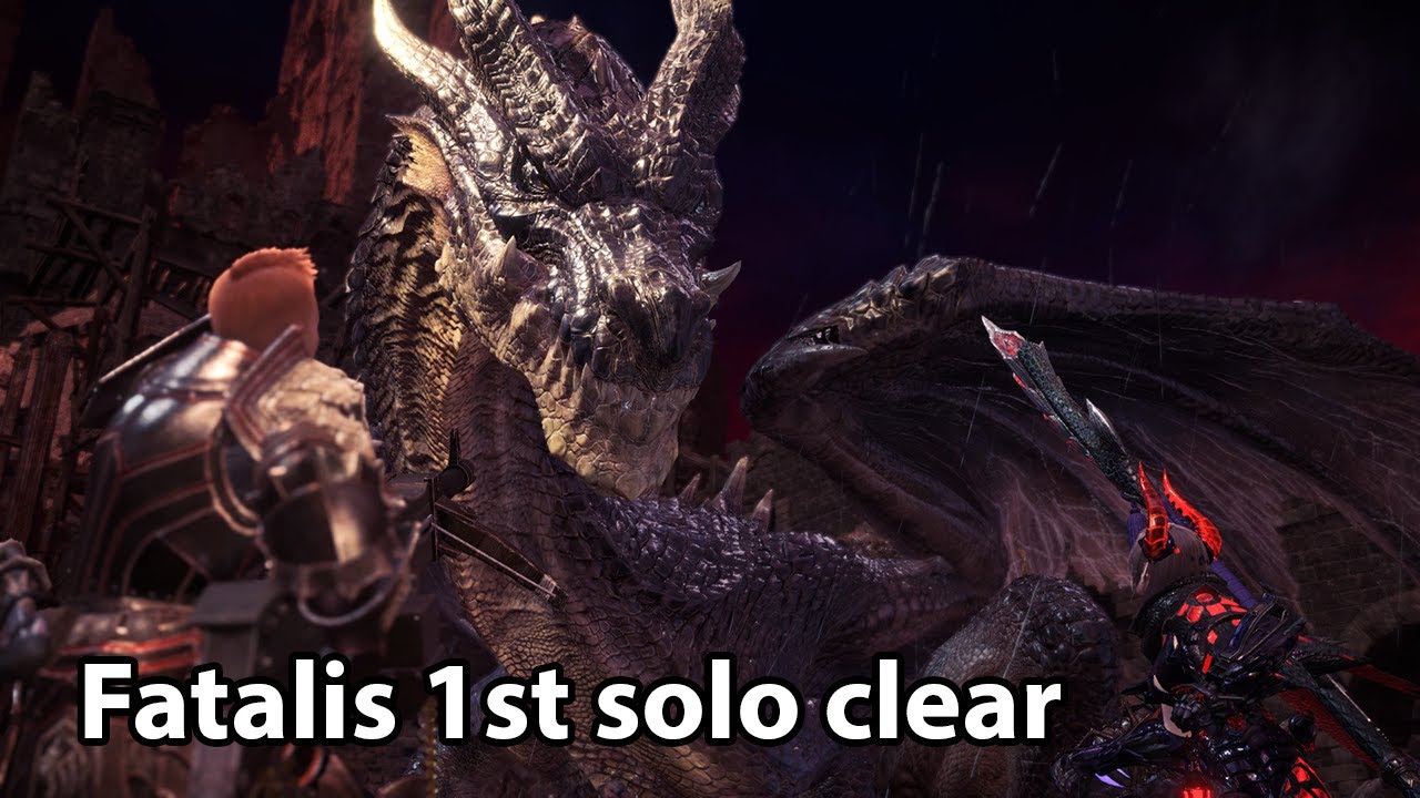 MHW:IB | My first Fatalis solo clear (Dual Blades)
