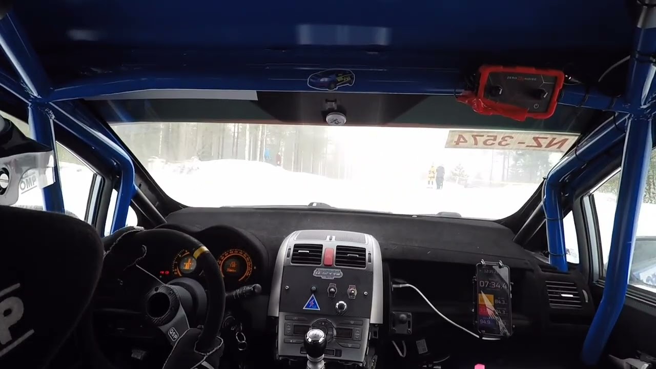 Mega Ralli Keuruu 28.2.2026 Ek 2 Urria Jere Husso Teemu Husso Toyota Auris V1600