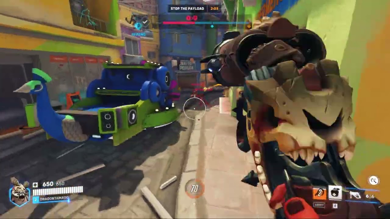 Overwatch: Roadhog gameplay Paraiso (no commentary)