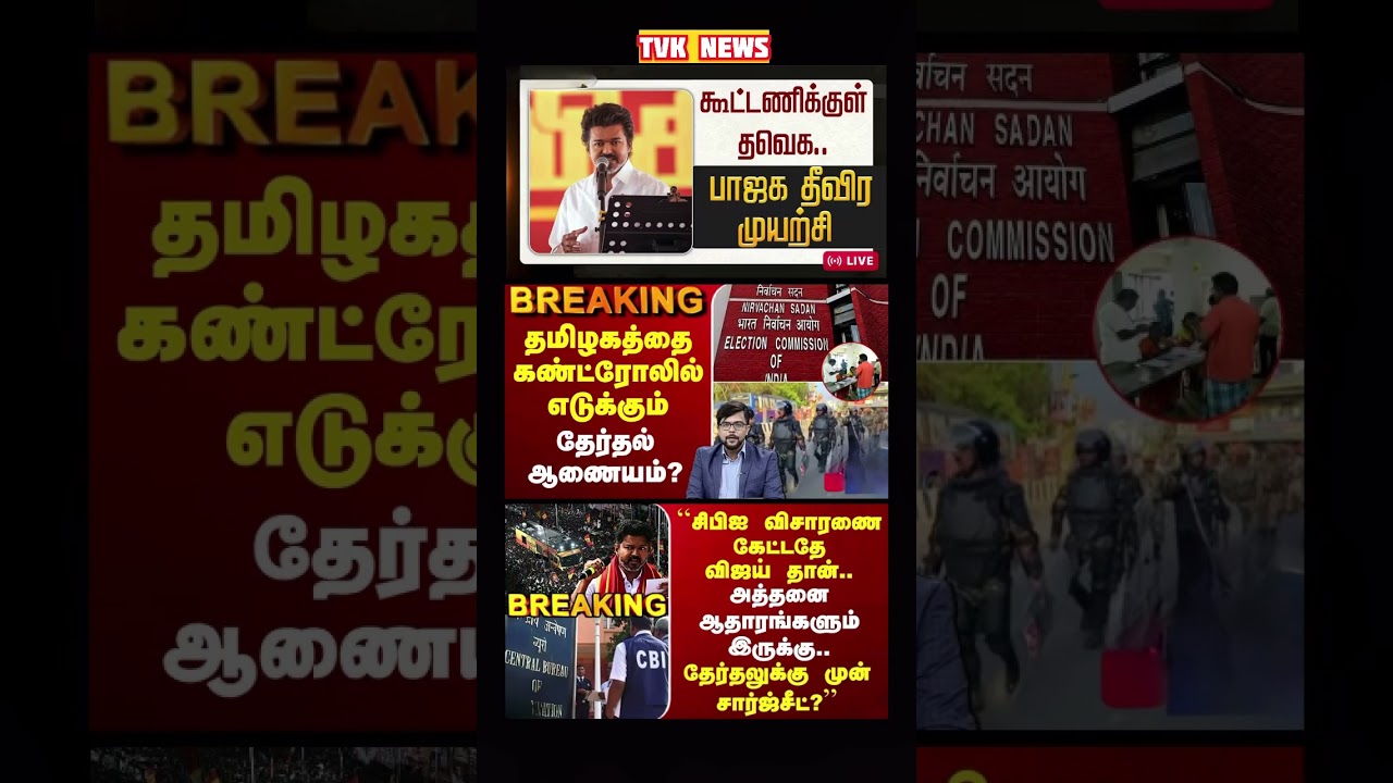 TVK Thalapathy vijay anna | #tvk #dmk #admk #congress #bjp #breakingnews #news #thalapathy  #vijay