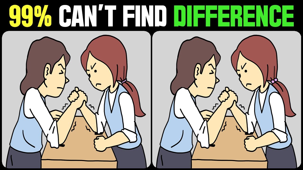 Spot The Difference : Can You Find Them All? [ Find The Difference #195 ]