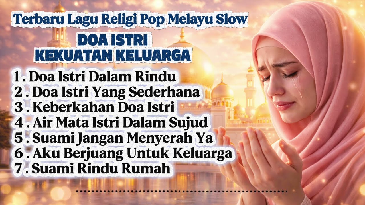 DOA ISTRI YANG TAK PERNAH PUTUS 🤲| Kompilasi slow rock melayu terbaik 2026