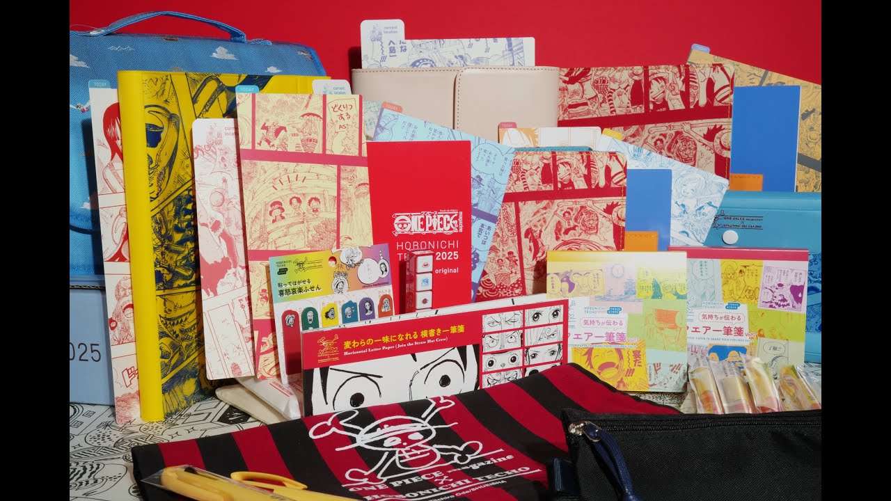 Hobonichi Haul x One Piece 2025