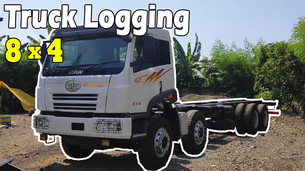 Review Truck Logging - FAW HD 360 CG
