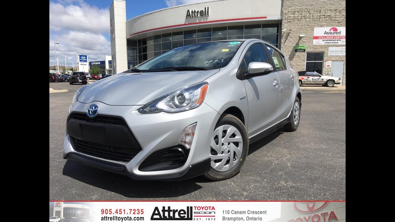 2017 Toyota Prius c Standard Package - Attrell Toyota - Brampton ON