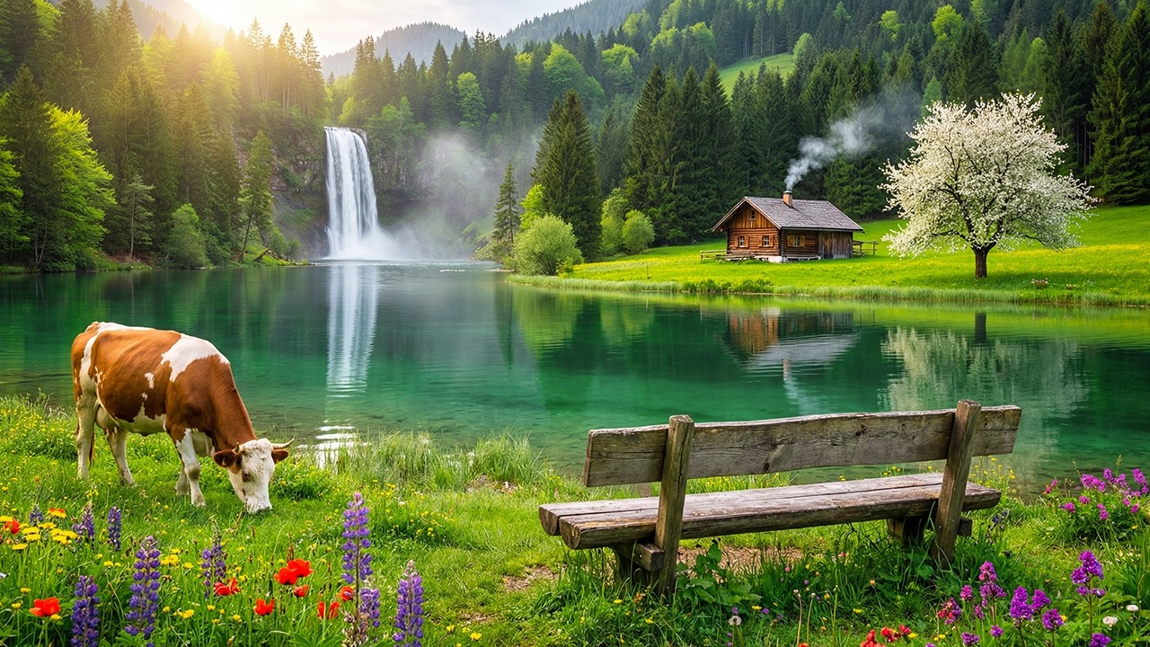 Deep relaxation therapy 🌿 Healing music with nature sounds, reducing stress #1