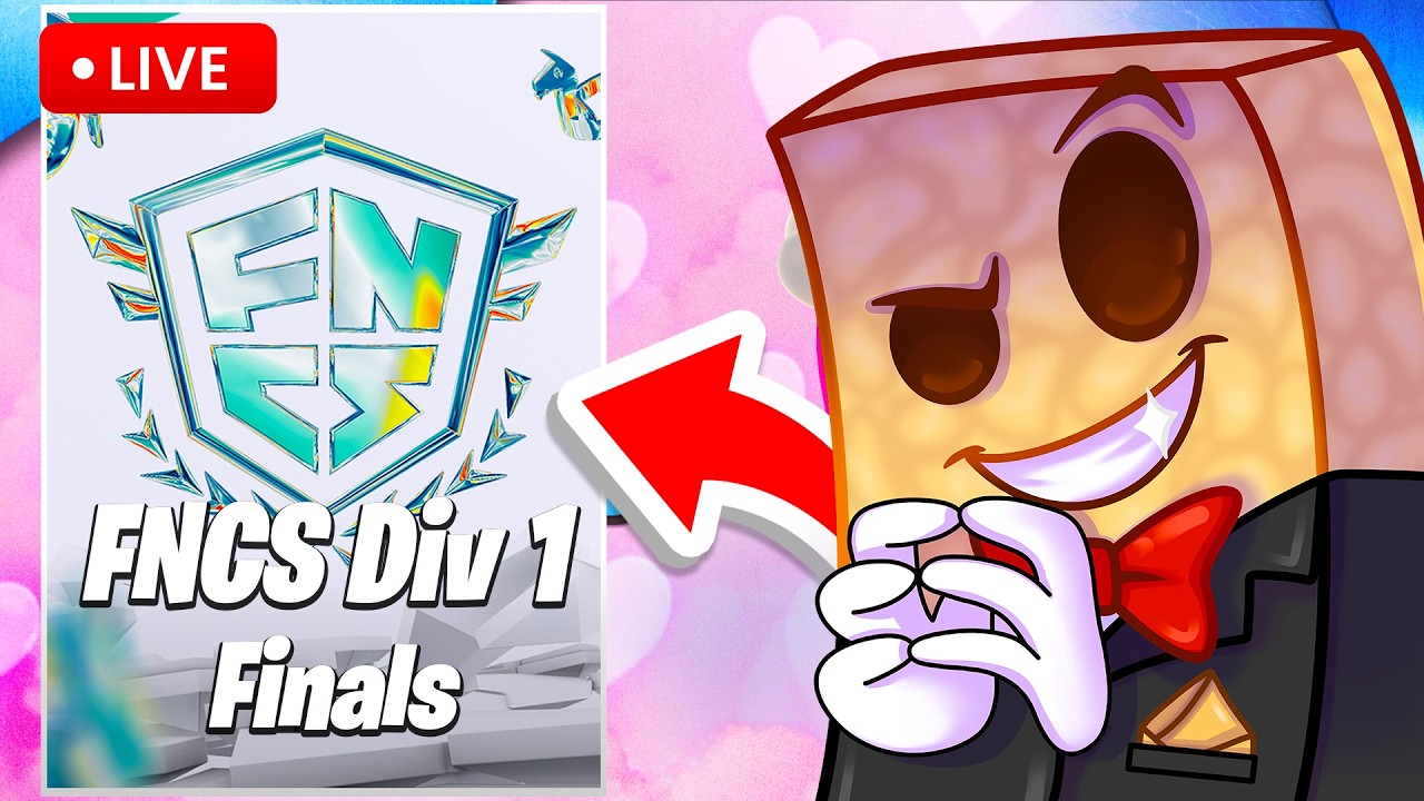 🔴LIVE - FNCS DIV 1 FINALS (Fortnite)