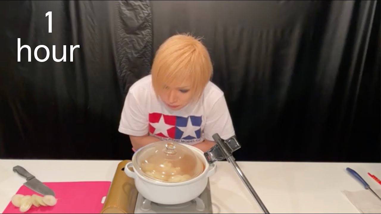 【鬼龍院】じっくりコトコトスープを煮込む動画１時間