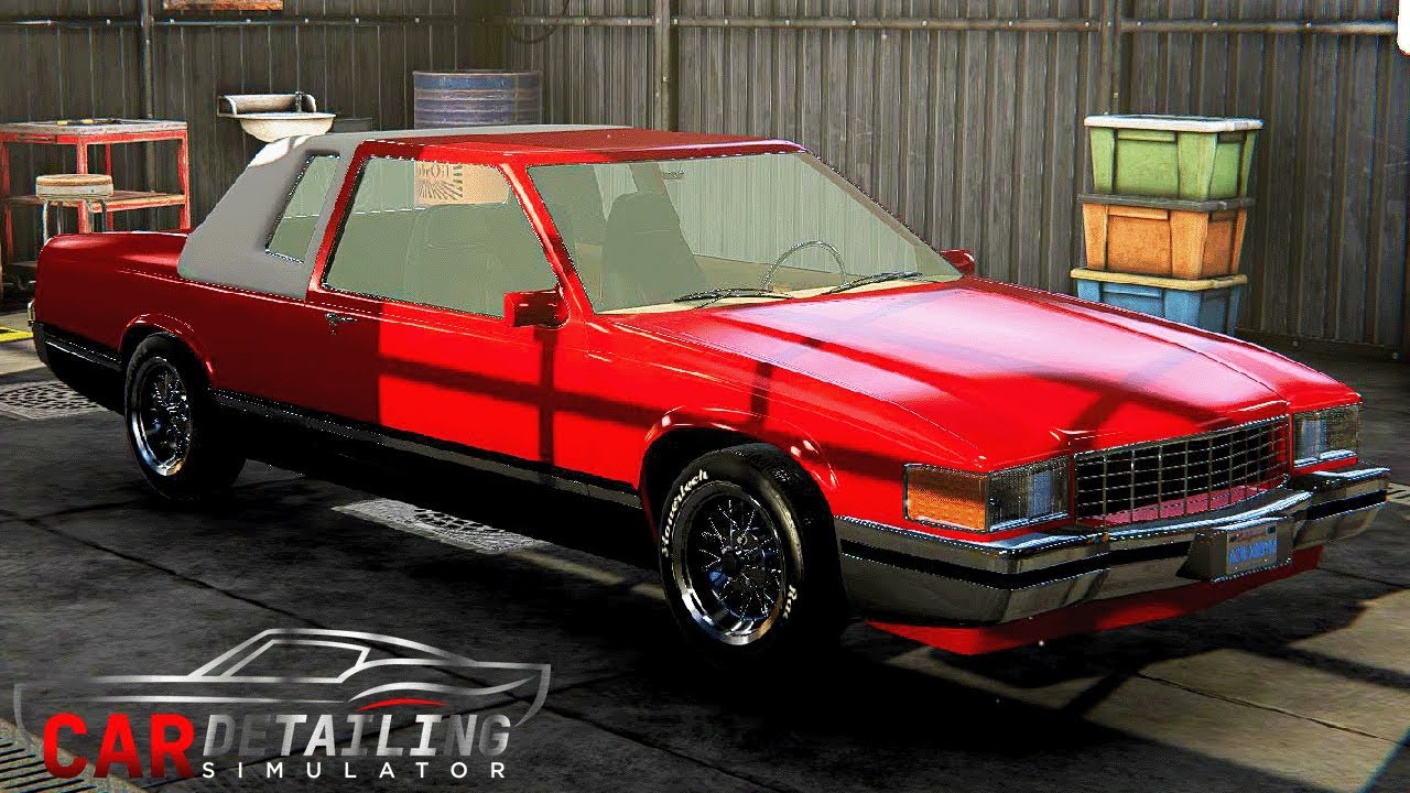 Cleaning Chad's Chaddilac - Car Detailing Simulator