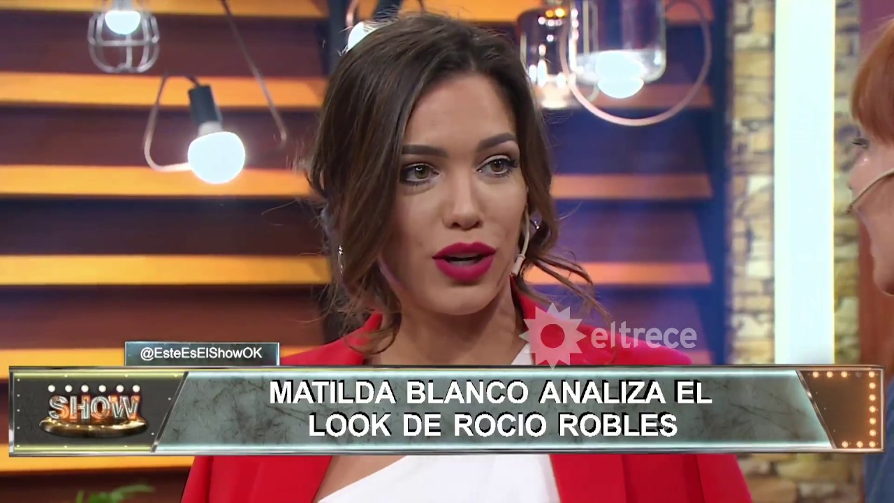 Matilda Blanco analizó el look de Rocío Robles y la mató