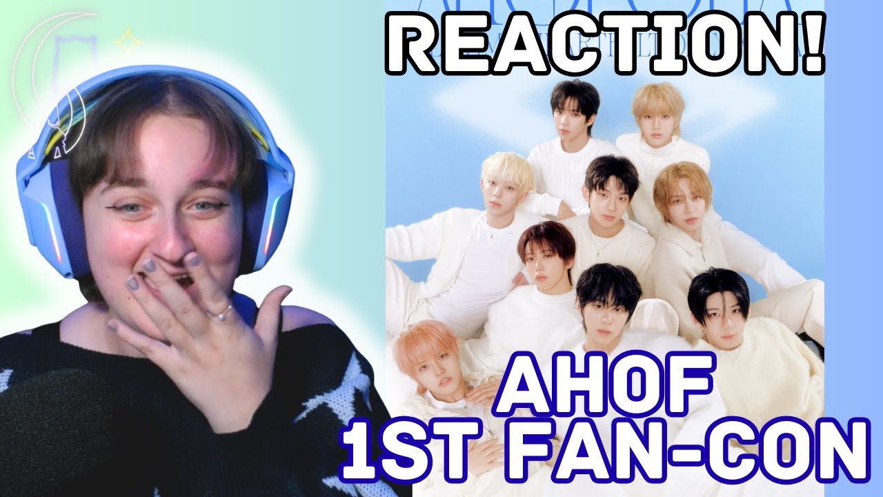 Реакция на K-pop 🌟 Первый фан-концерт AHOF 🌟 The Moments, Pinocchio, Run at 1.5x Speed ​​и Mic Drop!