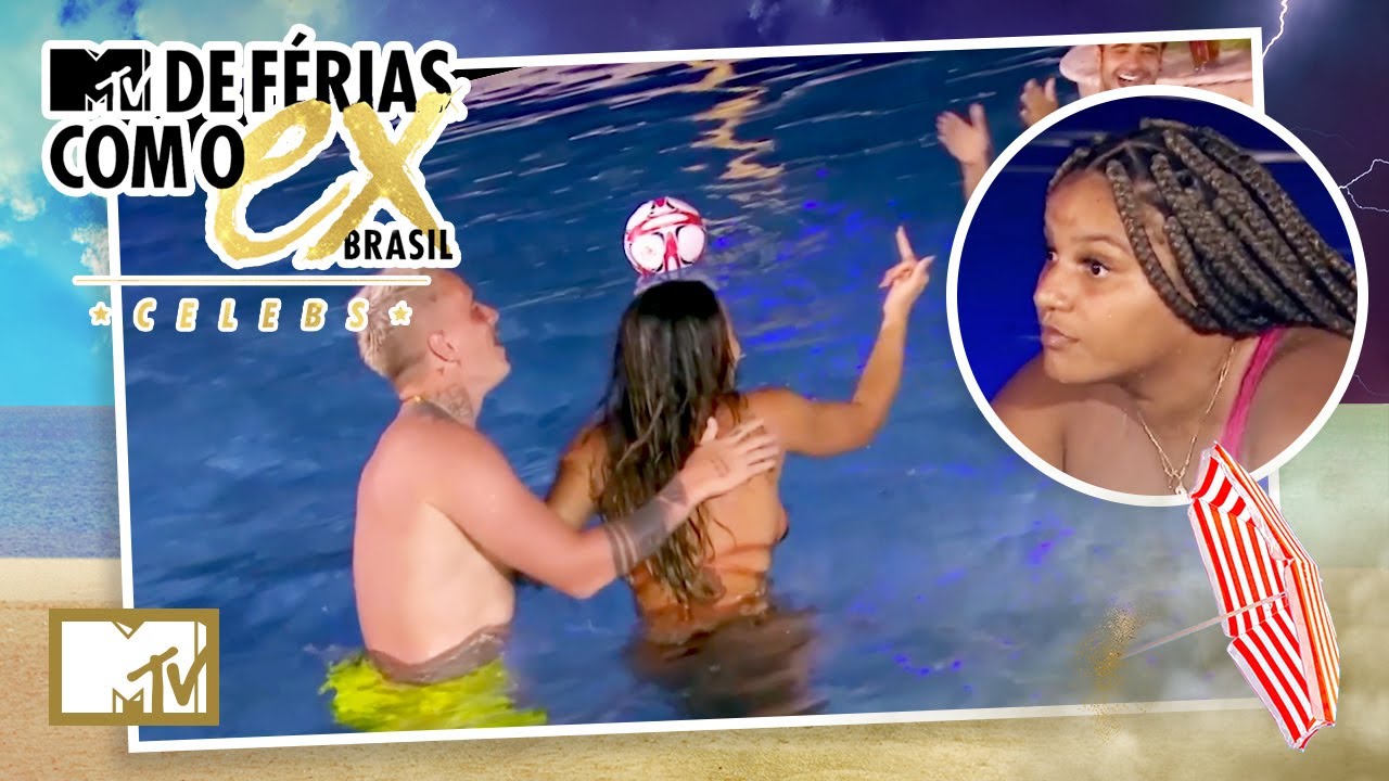 Marina e Gabily se estranham na piscina | MTV De Férias com o Ex Brasil Celebs T7