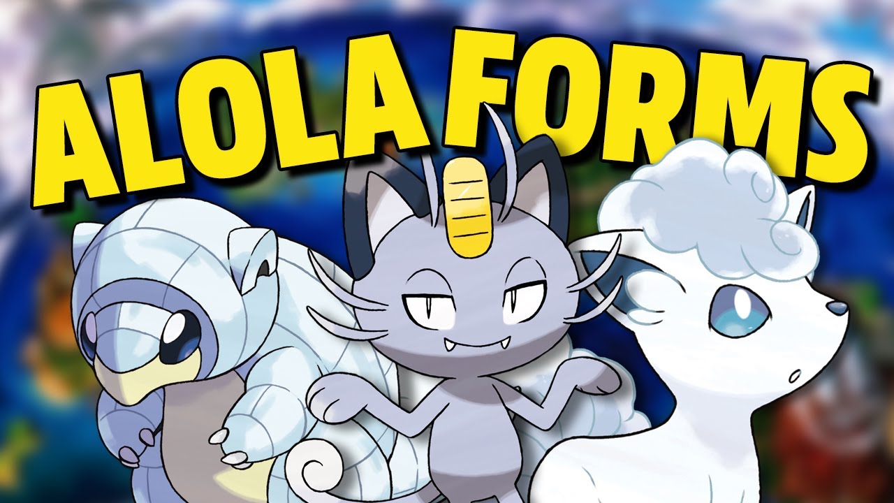 POKÉMON ULTRA SUN só com AS ALOLAN FORMS!