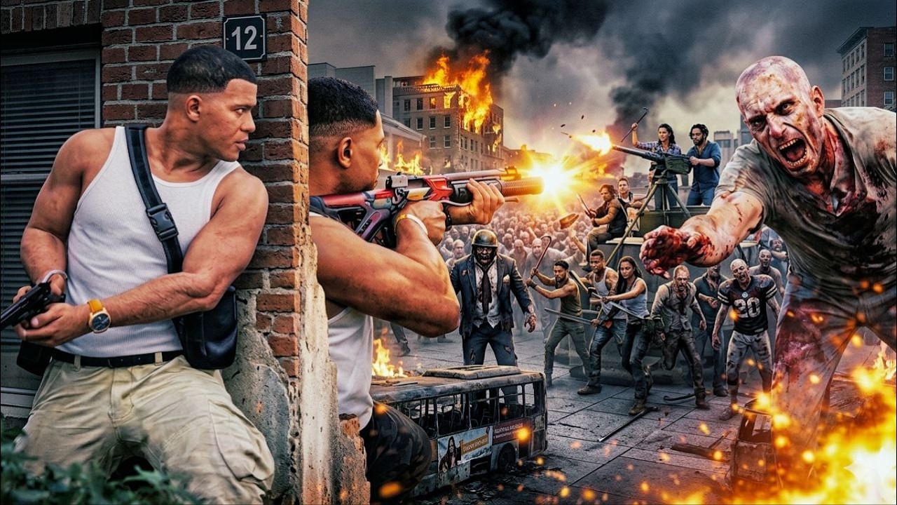 🔥🔴 LIVE: Franklin vs 5000 Zombies | GTA V Zombie Apocalypse 🧟‍♂️🔥PART-2