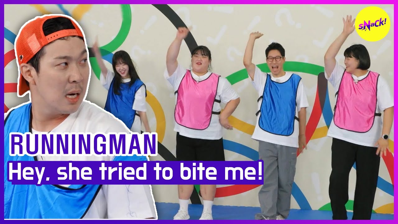[RUNNINGMAN] Эй, она пыталась меня укусить!(ENGSUB)