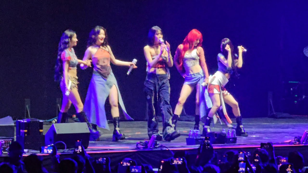 (G)I-DLE in 4K - NEVER STOP ME - DAY 1 @ HITC NEW YORK 2024 - SAT MAY 11