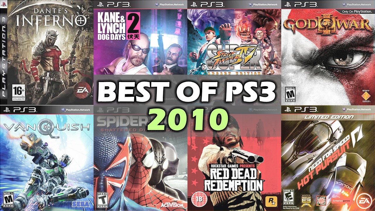 THE 40 BEST PS3 GAMES RELEASED IN 2010