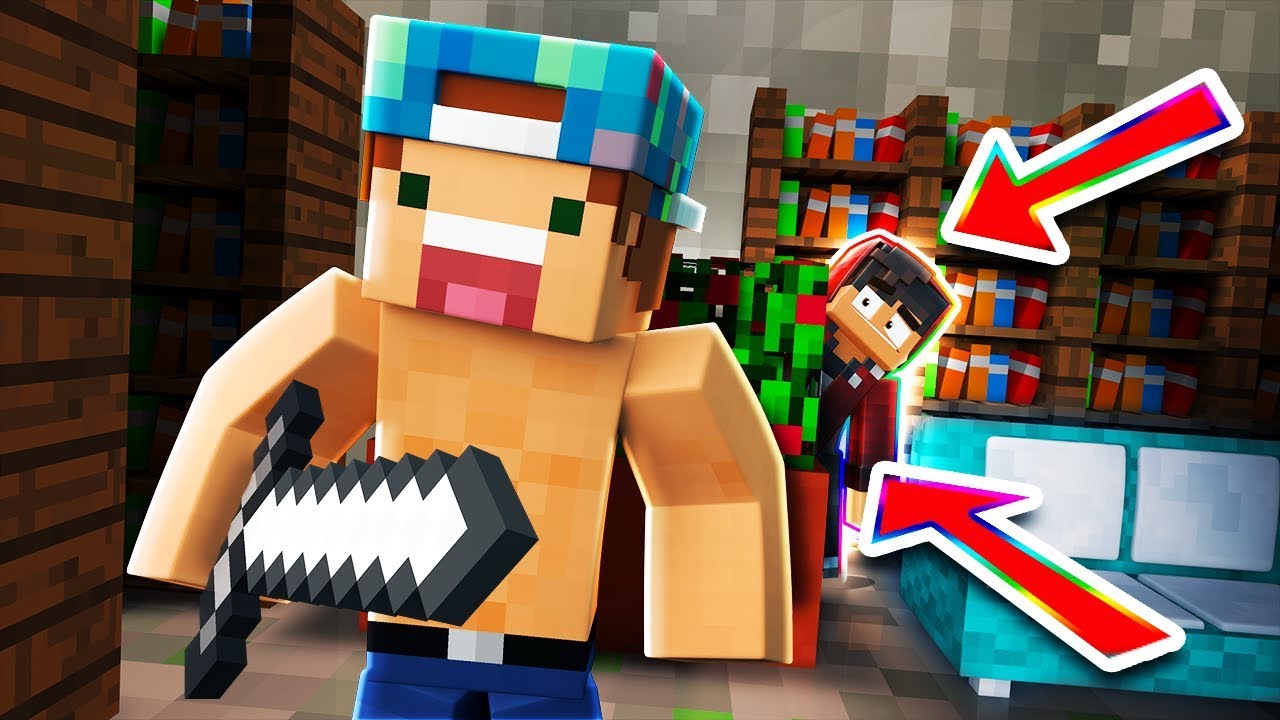 Hide & Seek in Minecraft Murder Mystery (w/ Joey, Graser & Shubble!)