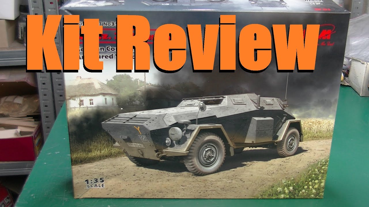 Bausatzbesprechung: ICM Sd.Kfz. 247 Ausf. B im Maßstab 1/35