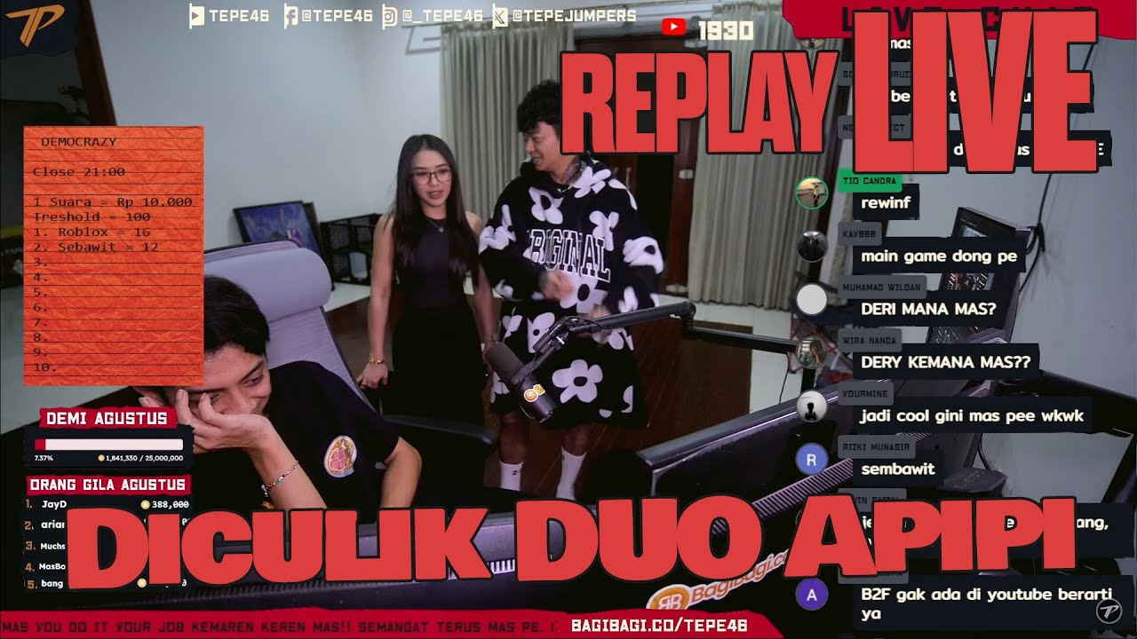 (replay live) niatnya sih live tapi terculik duda