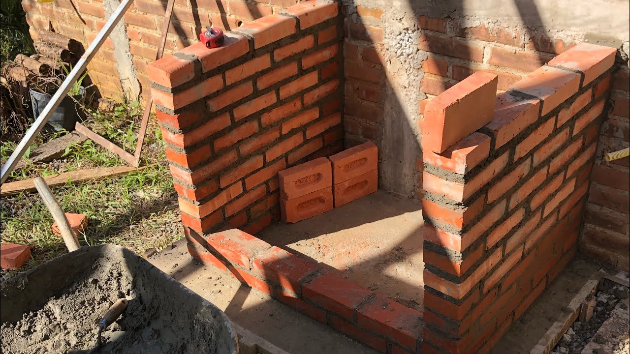 Construindo lareira/tijolo a vista