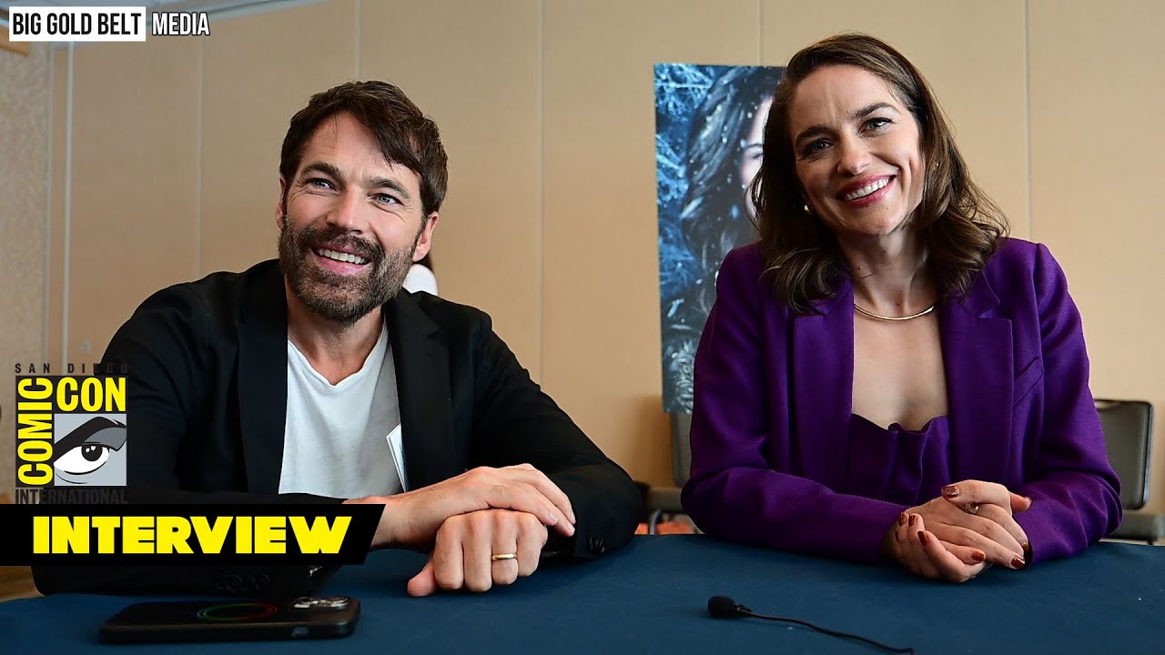 Tim Rozon & Melanie Scrofano Interview | Wynonna Earp: Vengeance | SDCC 2024