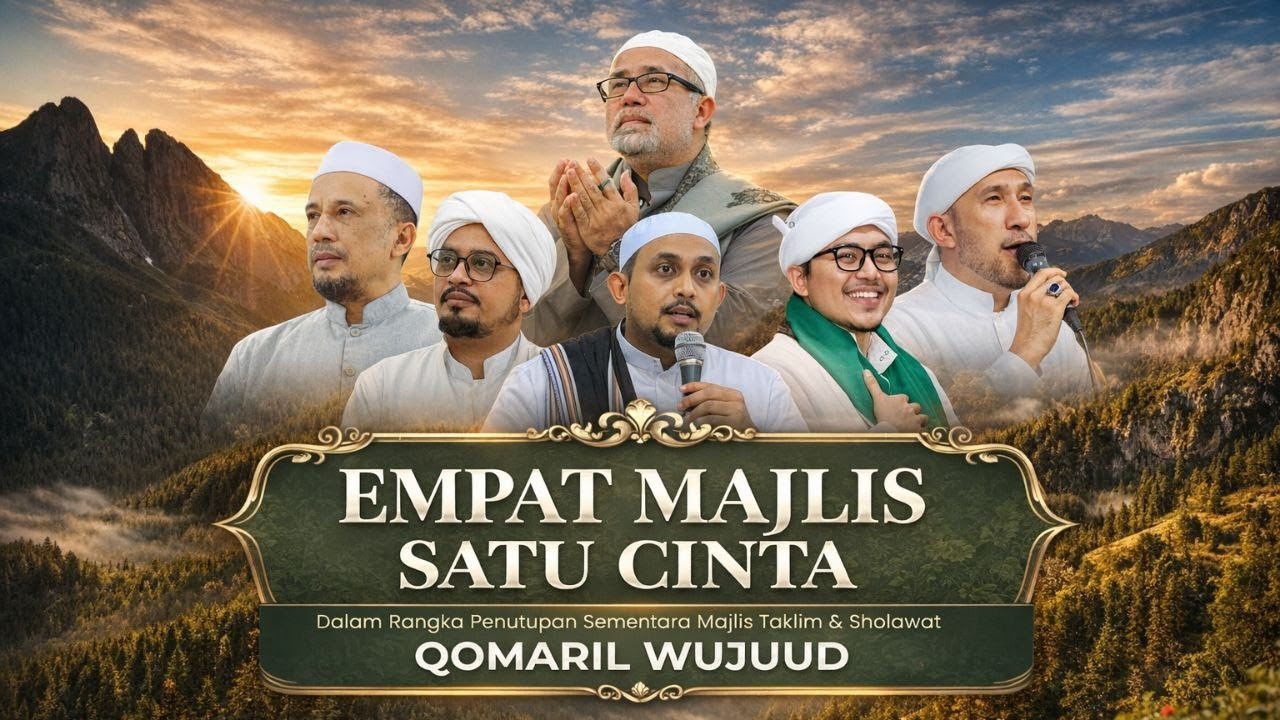 🔴[LIVE] PENUTUPAN MAJLIS TAKLIM DAN SHOLAWAT QOMARIL WUJUUD | HAUL MUASSIS PONPES AZZAHIR KE-29