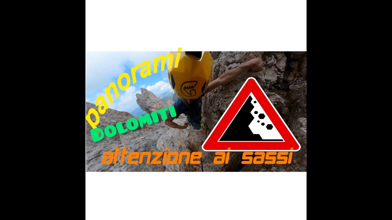 ferrata schuster  sasso piatto plattkofel (dolomiti)