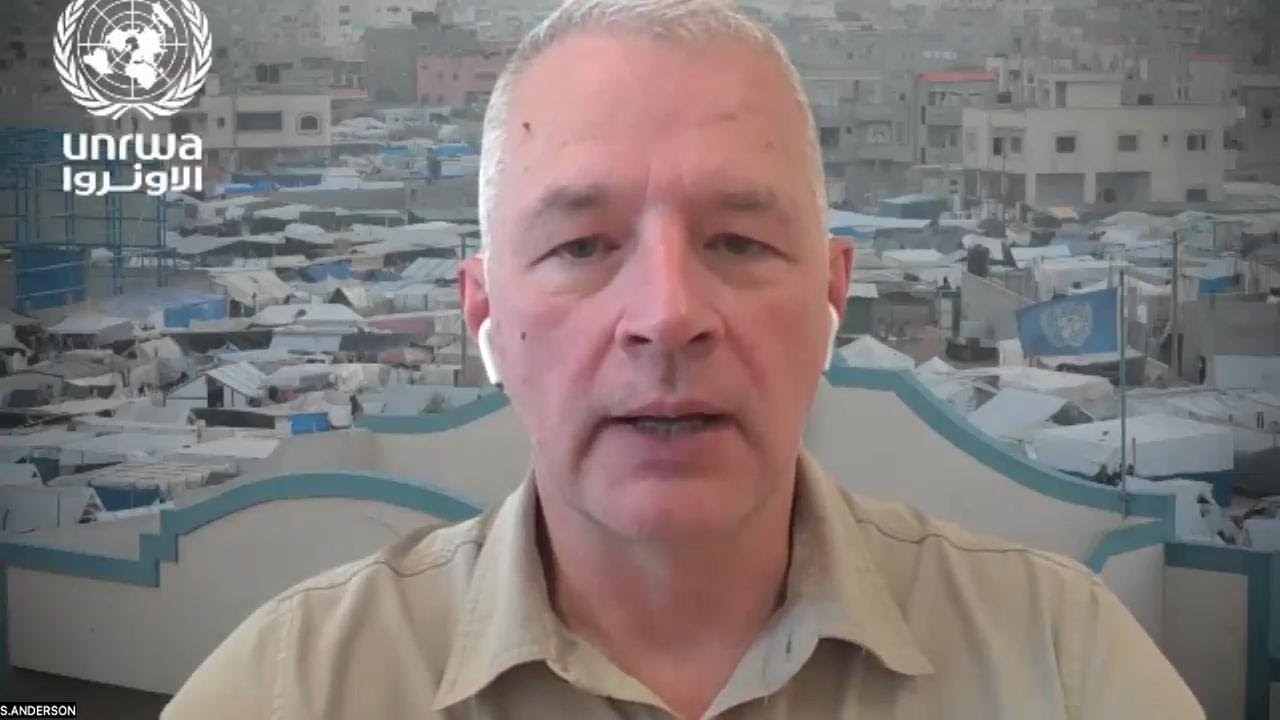UNRWA will not evacuate in case of invasion of Rafah, says director of organisation in Gaza