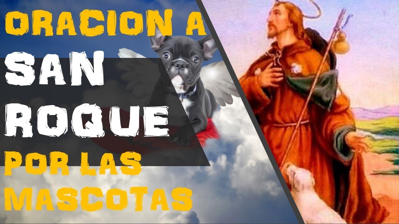 ORACION A SAN ROQUE POR LAS MASCOTAS ENFERMEDADES, EXTRAVÍOS, ROBOS Y PROTECCIÓN