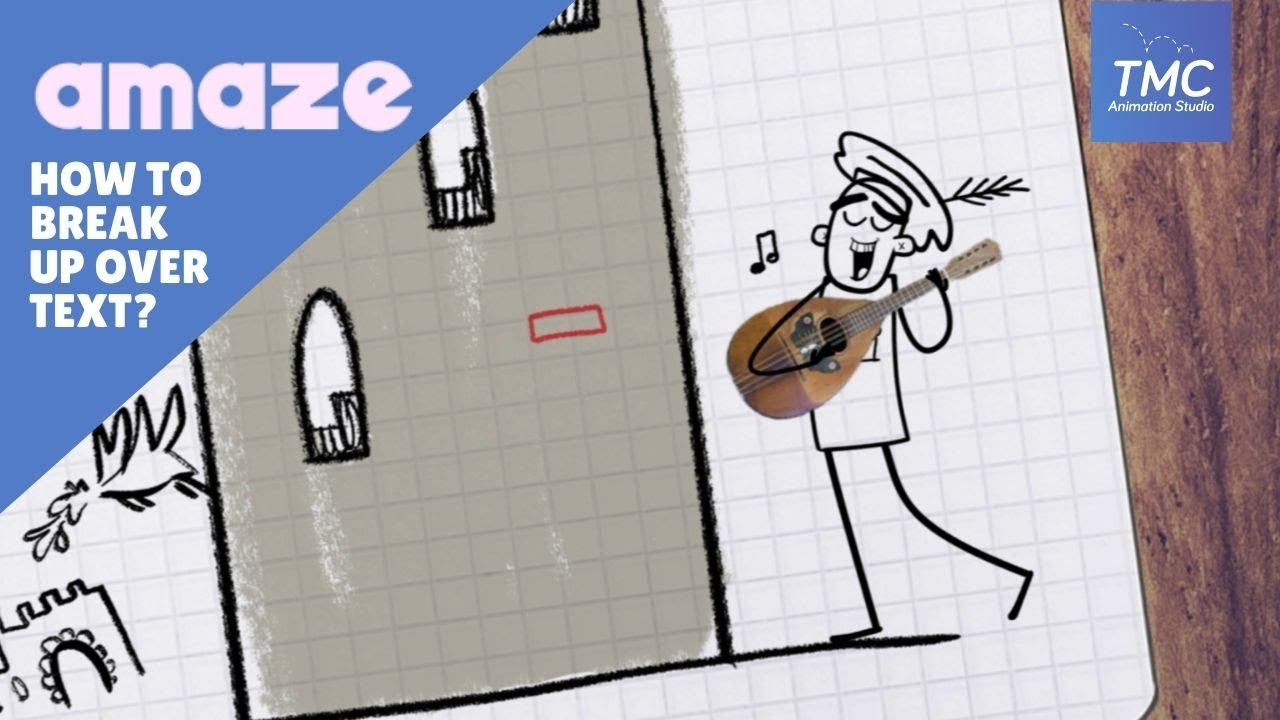 Ask Amaze: How to break up over text