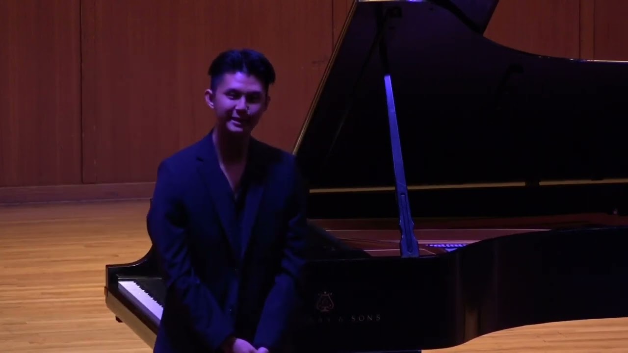 Sheldon Lee's Senior Recital; Live Performance; works by Gershwin, Liszt, Beethoven, And Busoni