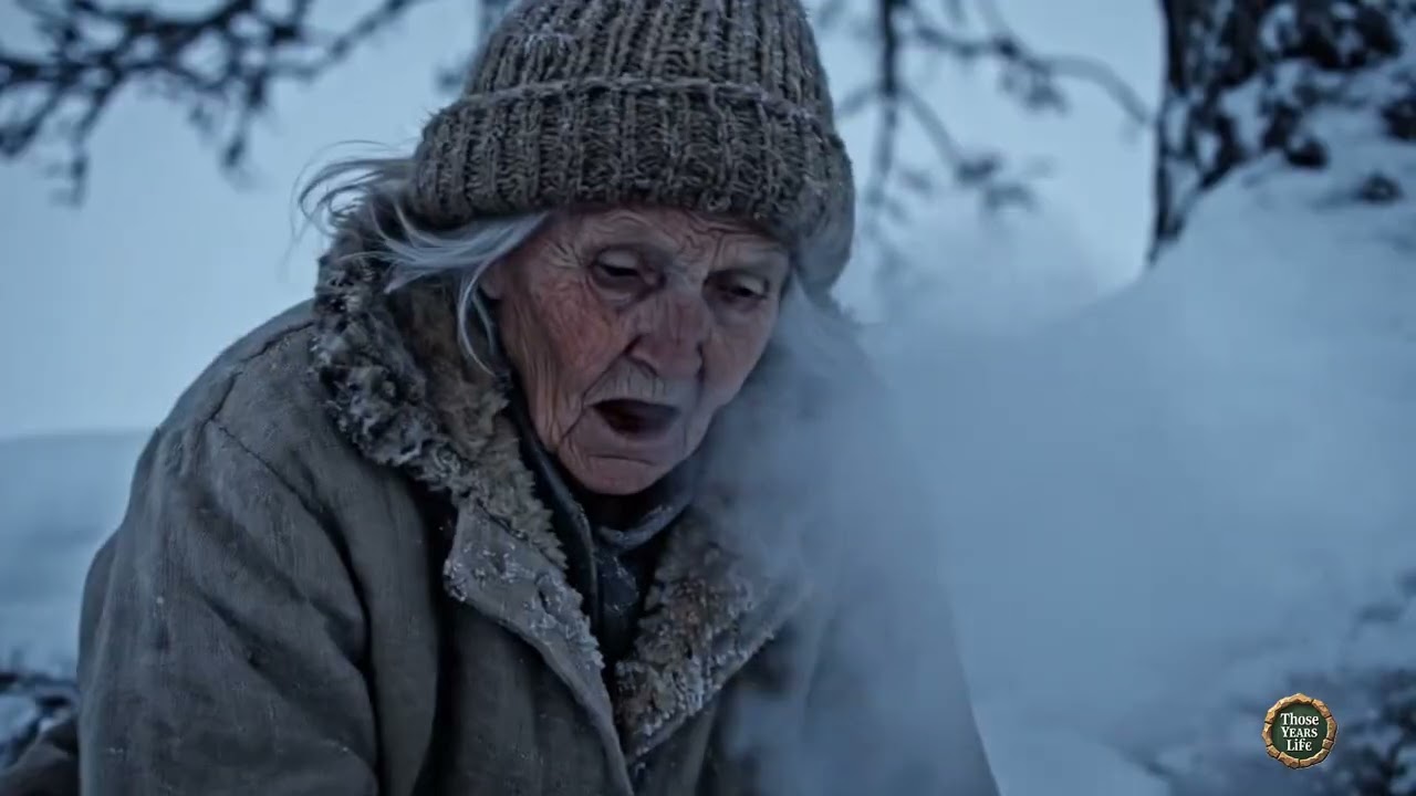 How She Gets Food Living in a Treehouse | 80 Year-Old Grandma - Winter Survival Alone at -74°C