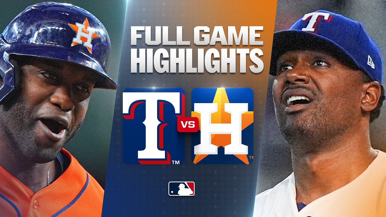 ASTROS против RANGERS: Официальный обзор игры (11 июля) | Сезон MLB 2026