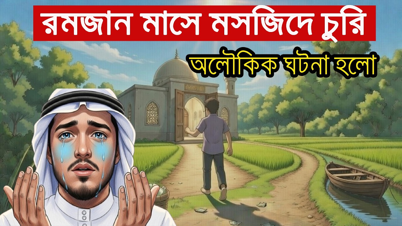রমজান মাসে মসজিদে চুরি অসাধারণ ইসলামি গল্প Islamic Golpo Islamic History