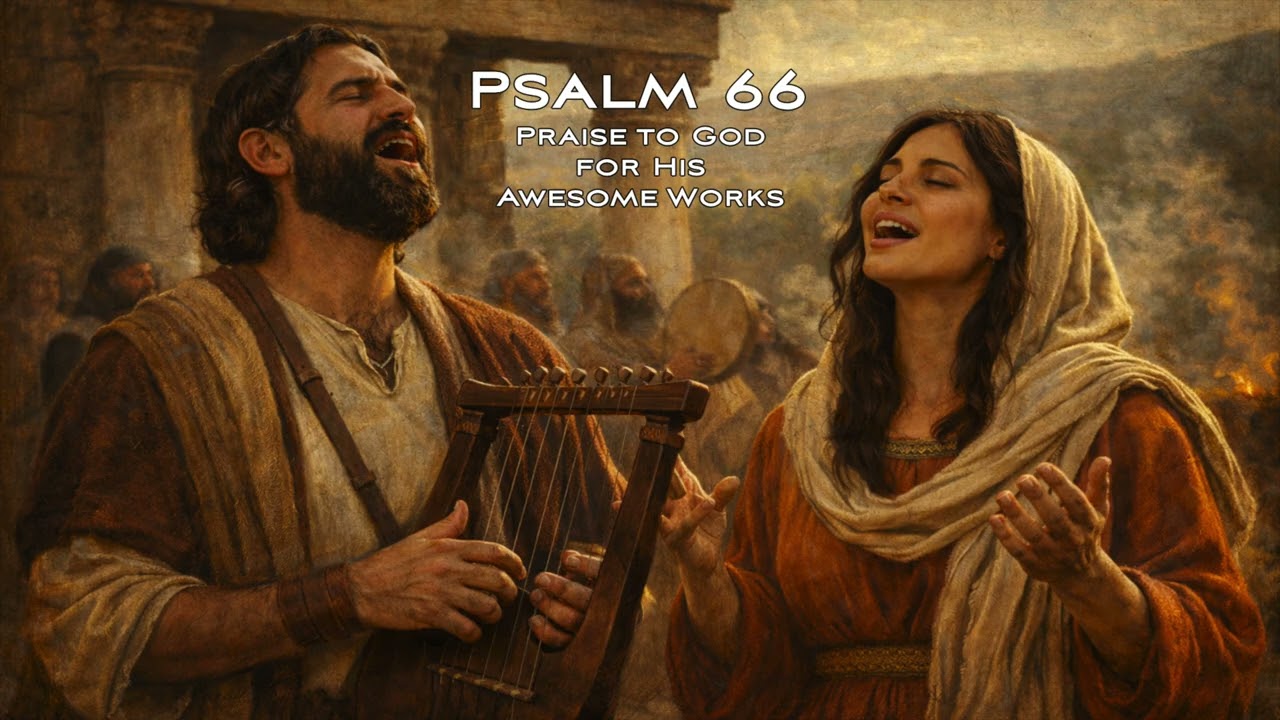 Psalm 66 - English Version - Praise to God for His Awesome Works | The Psalms Music Project