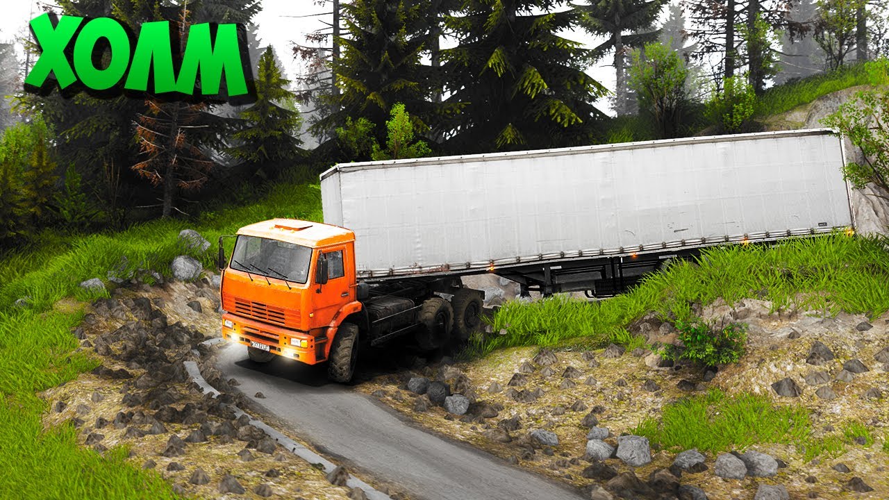 SpinTires - Прохождение карты 