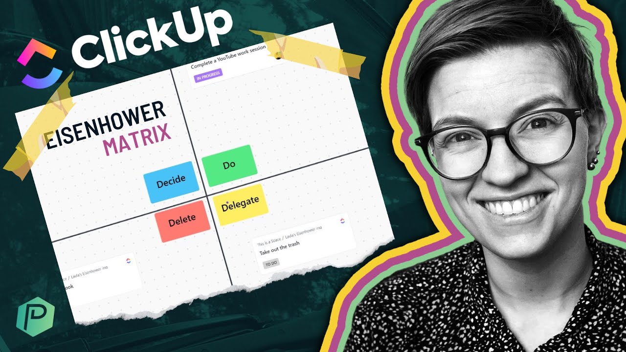 Как использовать матрицу Эйзенхауэра в иерархии ClickUp (руководство для начинающих)