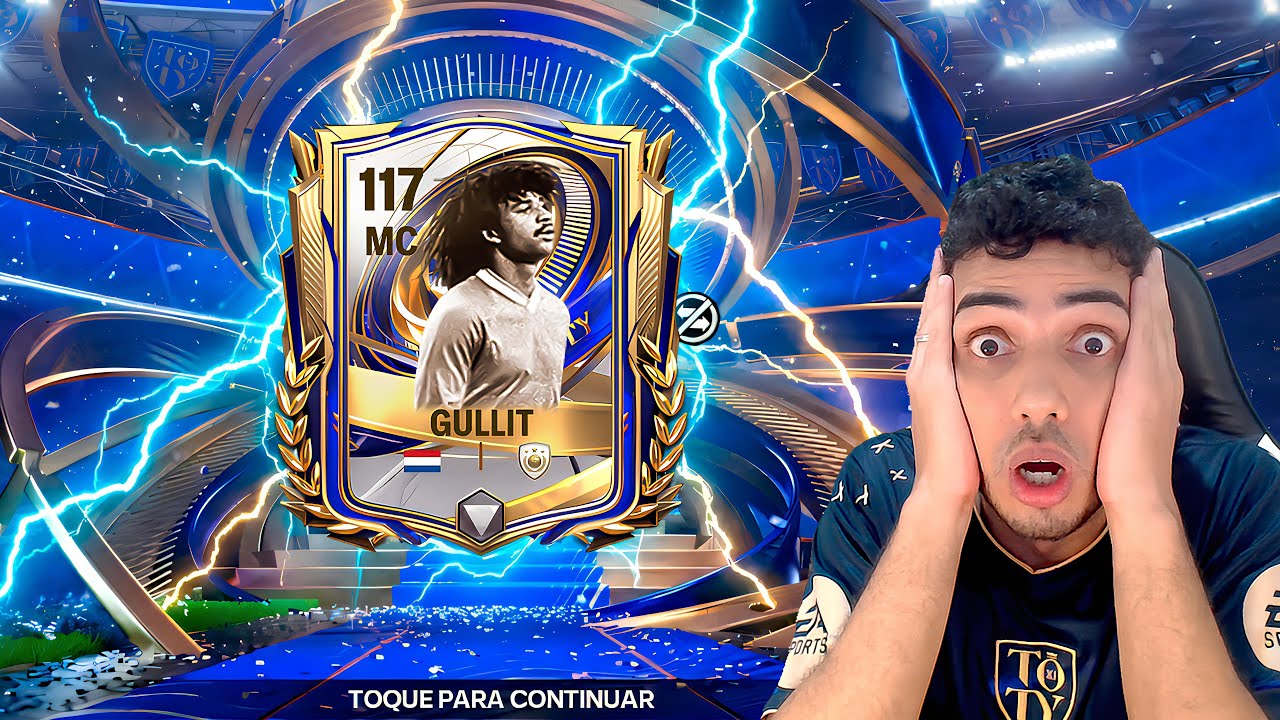 GANHEI GULLIT TOTY pro MEU NOVO TIME no FC MOBILE! 🤯