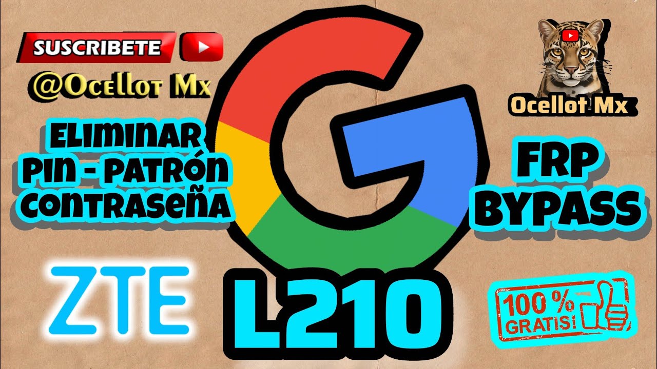 ZTE L210 Android 10 - Eliminar PIN Patron Contraseña - Cuenta Google FRP Bypass 🐆✨