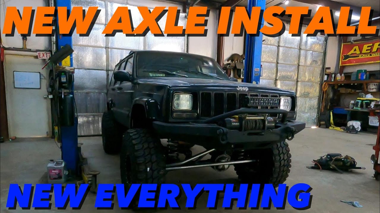 Now That The Axles Are Built, It's Time To Install Them!
