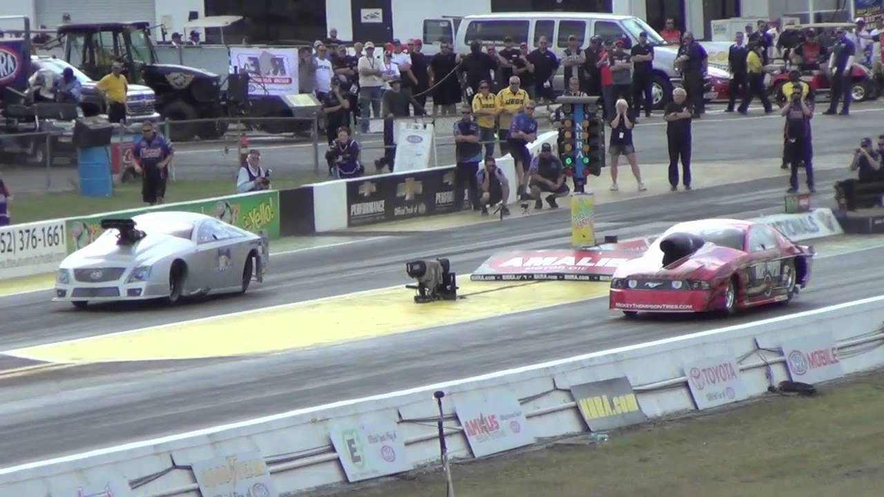 Pro Mod Qualifying at the Gatornationals 2015
