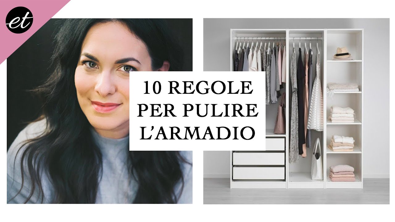 Cambio dell'armadio: 10 REGOLE per la pulizia e l'igiene