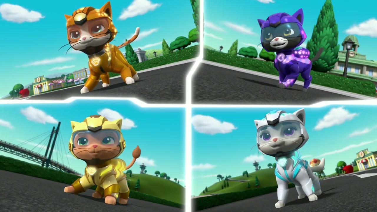 Cat Pack/PAW Patrol Rescue: Pups Meet the Cat Pack | Meow can we help you?