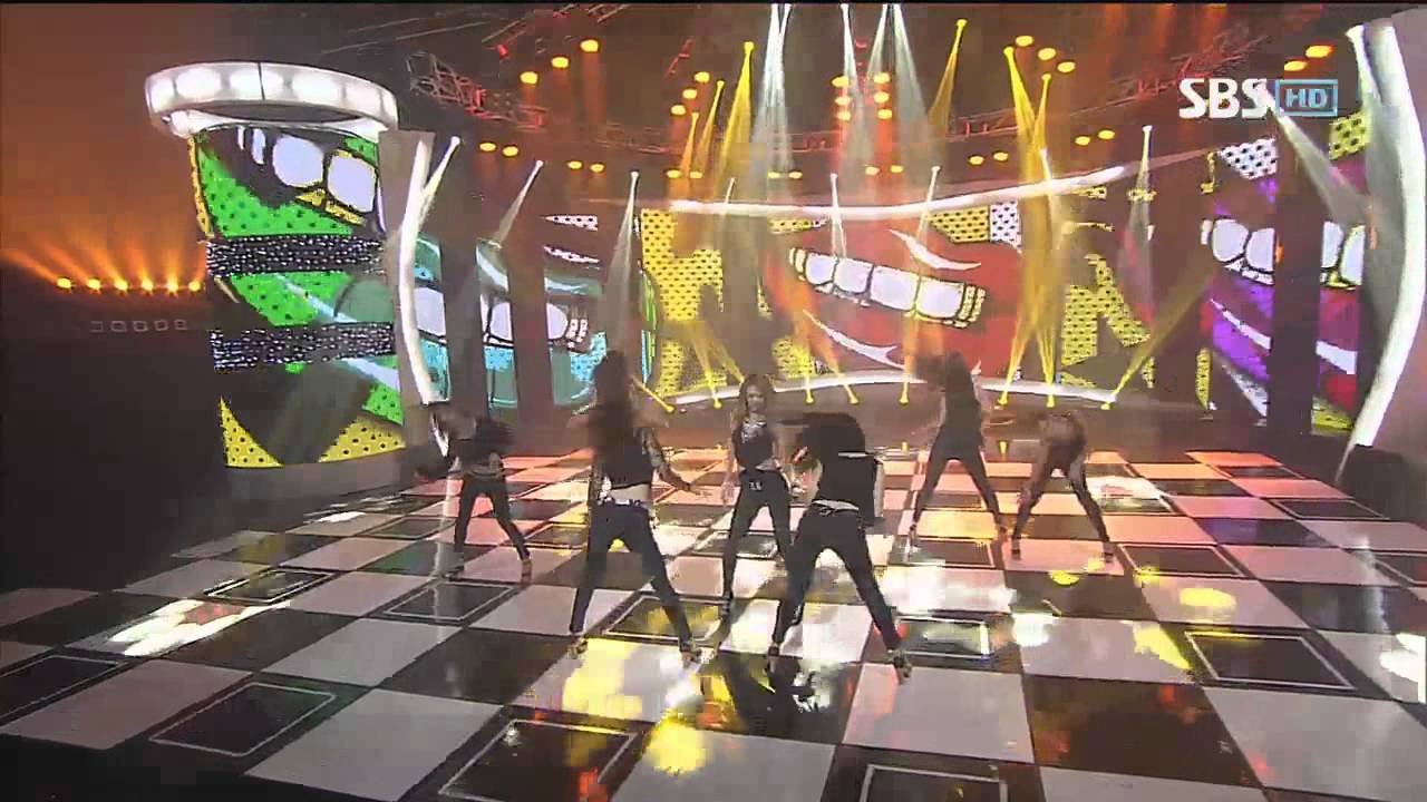 G.NA [2HOT] @SBS Inkigayo Популярная песня 20120701