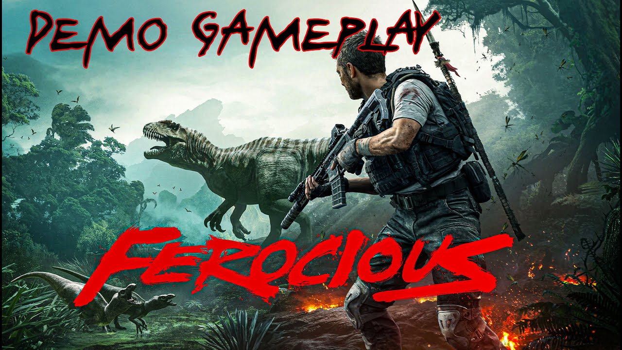Ferocious Demo Gameplay | Hunting Dinosaurs in Jurassic World | DunamisOphis