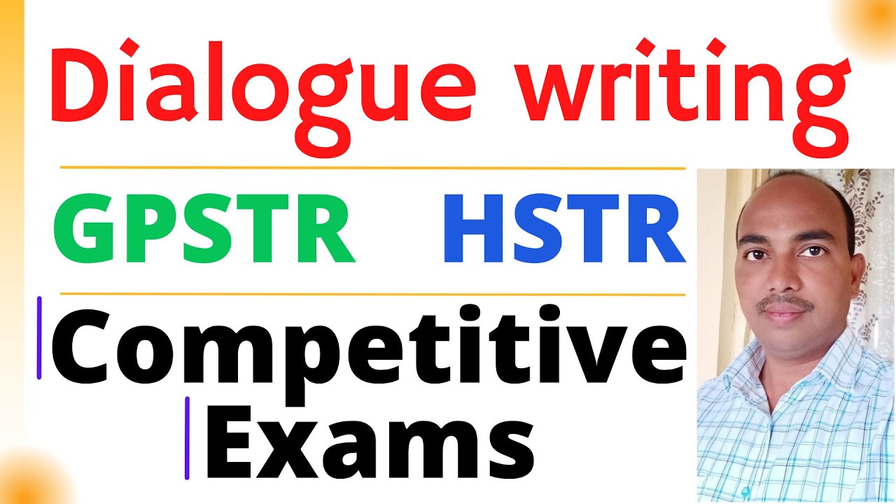 Dialogue Writing For PUC GPSTR HSTR For All Competitive Exams  How To Write Dialogue Writing? |