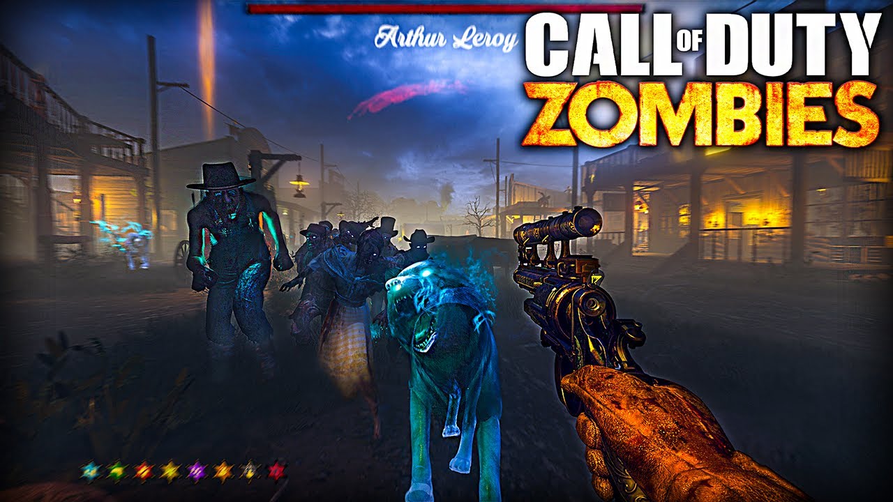 This Incredible WESTERN Zombies Map is PURE CHAOS... (Black Ops 3)